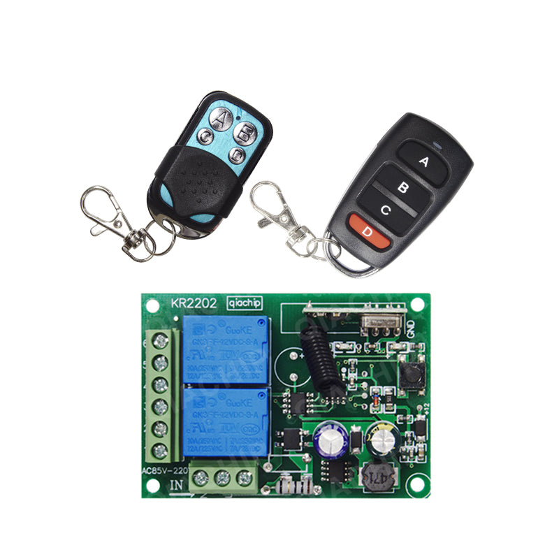 Smart Zigbee Door Opening Relay Module with RF433 Remote Control