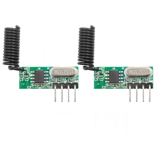 Qiachip RX500-4 RX217E-V01 RX531-4 RF315 433 433.92Mhz RF Receiver Superheterodyne UHF ASK Remote Control Module receiver kit Small Size Low Power For DIY KIT Arduino Uno Module