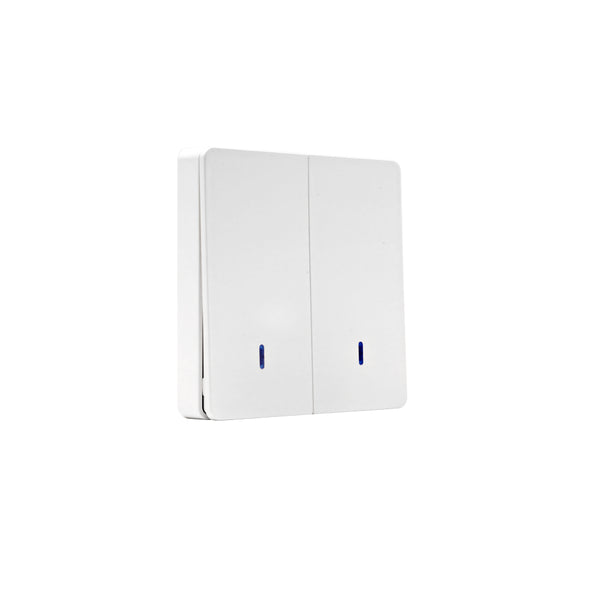 QIACHIP WP8601&KR2201D | wirless wall panel light switch set |433 Mhz Wireless RF Wall Panel Transmitter/Reciver remote control Switches 110V 220V Home Automation  WP8601&KR2201D