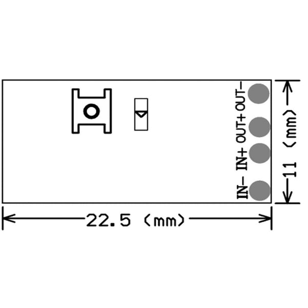 QIACHIP Mini Wireless Remote Control Switch 12V 3.7V 5V 24V Micro RF Receiver Small Module Led Lamp Lights switches & 433Mhz Transmitter KT05&QA-R-011