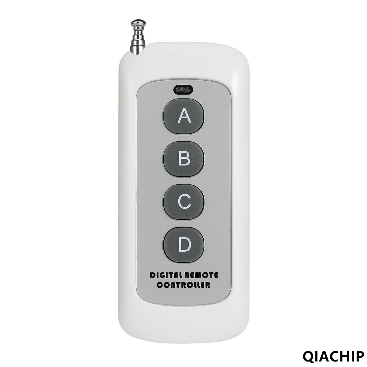 QIACHIP 433Mhz Wireless Remote Control Switch DC 12V 4 CH Relay Receiver  Module + RF Transmitter 433 Mhz For Garage Door Opener KR1204&KT01