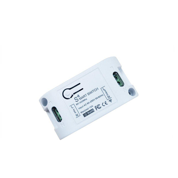 QIACHIP Wireless Remote Control Switch AC 110V 220V Receiver Wall Panel Remote Transmitter Hall Bedroom Ceiling Light Switch KR2201D&KT05/Wall Panel