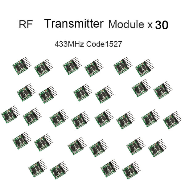 QIACHIP 2x RF Transmitter Encoding Module, DIY Remote control set. 18*18mm TX118SA