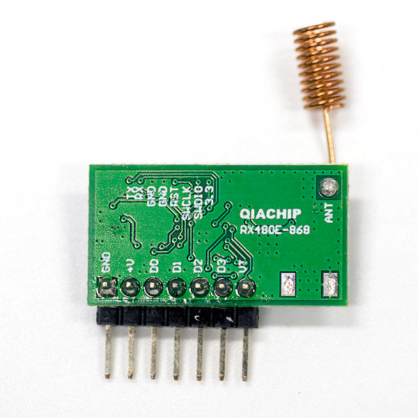 RX480E-868 FSK RF Remote control receiver and Transmitter module 4CH High level output Long distance 100 200 up to 400 meters 868MHz DC 5V 12V 24V Integrated For Arduino Uno Module Smart Home DIY