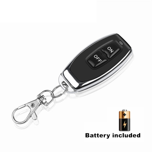 KR1201B and KT08-4 DC 12V 1CH 433Mhz RF Wireless Relay Remote Control Light Momentary Switch Transmitter with Receiver (1 Relay) single button remote control