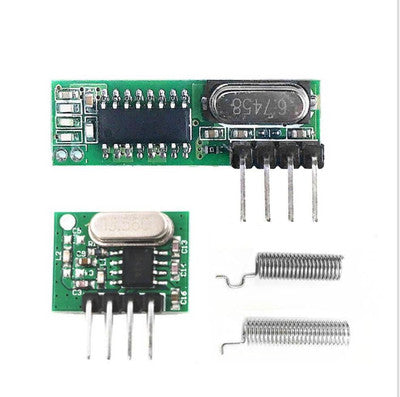 Qiachip WL102+RX470 Module kit | 433Mhz Superheterodyne RF Receiver and Transmitter Module