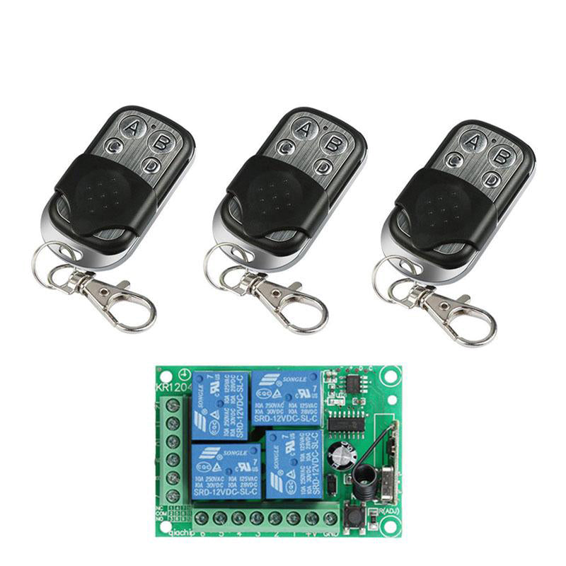 QIACHIP KT02-117S-4 Remote Controls, four button