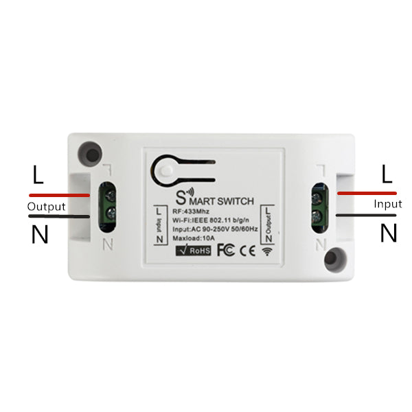 Qiachip KR2201W 220V Smart Switch User Manual How to use Tuya App and RF Dual control?