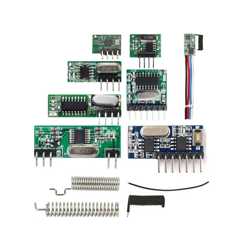 QIACHIP kit arduino Complet,kit d'émetteur et de récepteur RF 433