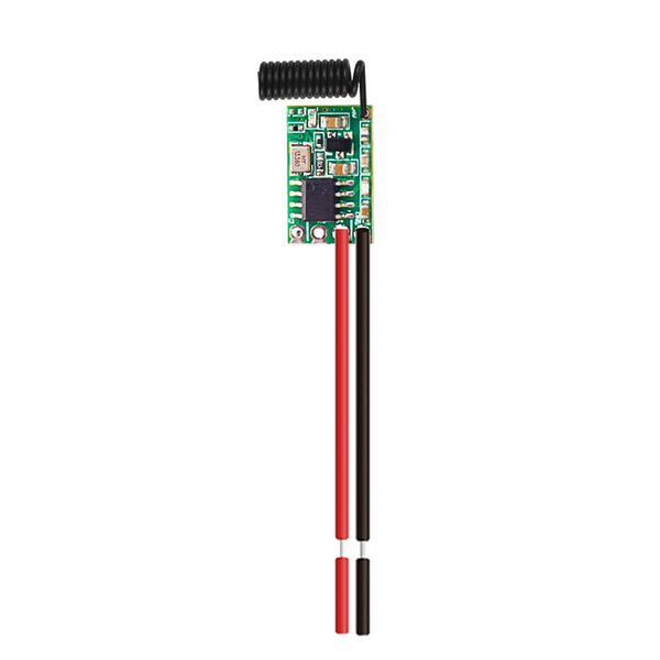 TX181 / TX183 mini size 1CH / 2CH Transmitter Module RF 433MHz Remote control module DC3V 5V 9V 12V 24V Multi voltage EV1527 Transmitter 1 ch easy use Emit signals when powered on Remote control over a long distance  KEY002 1 button remote control module