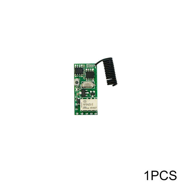 KR1201MINI2-V05B Mini Relay Remote control DC3V 5V 9V 12V 24V ALL compatible Dry contact 2A load current RF 433MHz Remote control switch