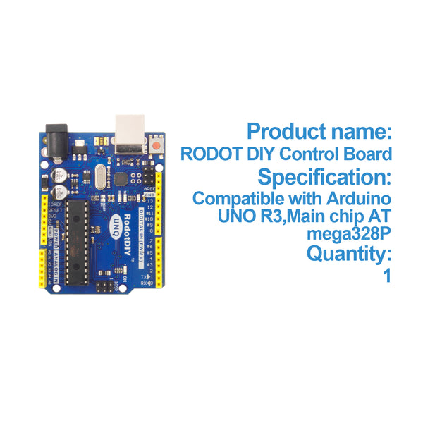 QIACHIP UNO R3 original atmega 328 Board ATmega328P with USB Cable(Arduino-Compatible) for Arduino | Compatible with Arduino IDE Projects, 32KB Flash Memory, 16Mhz Clock Speed, 14 Digital I/O Pins, RoHS Compliant