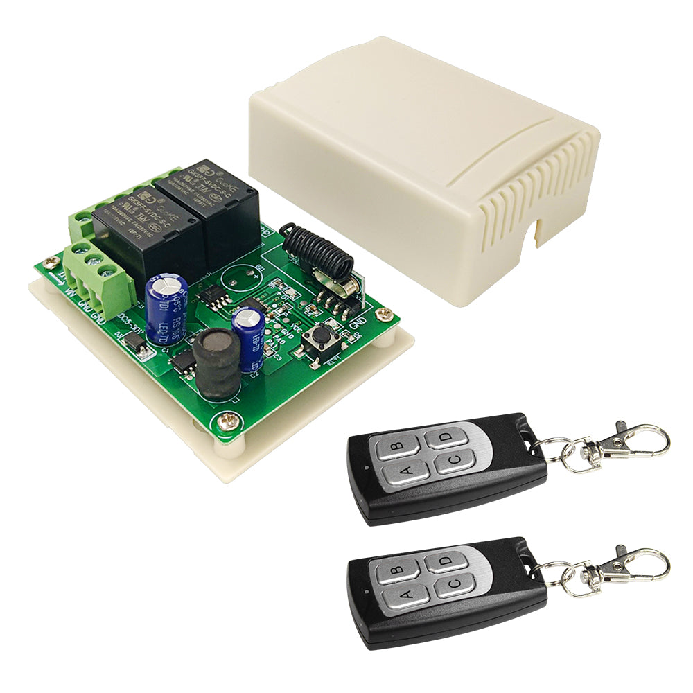 Soldered Remote Control Switch KR2402A RF 433MHZ DC6V 9V 12V 24V 30V 2CH Wireless remote control swit ...