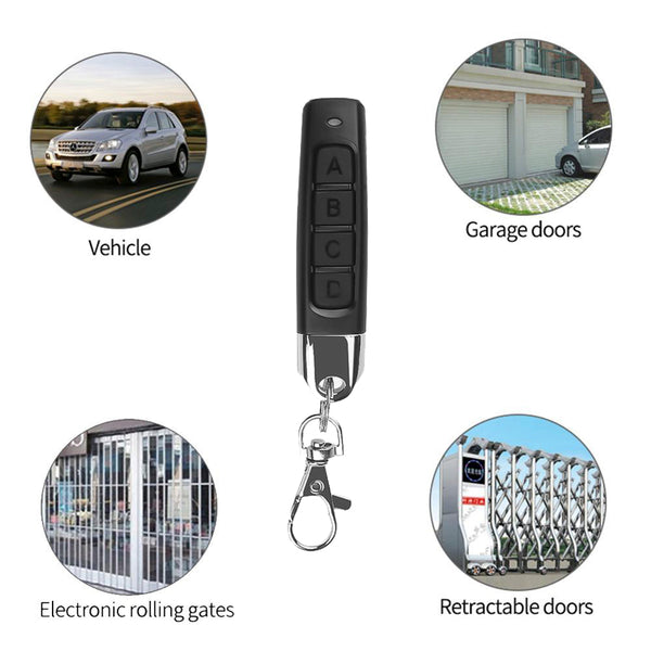 KT29  433MHZ 433.92mhz Remote Control Garage Gate Door Opener Remote Control Duplicator Clone Learning Rolling Code Car Key