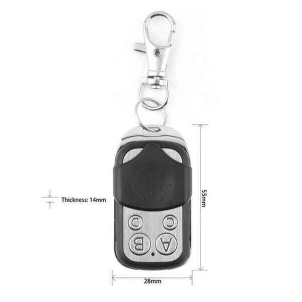 KT01-KG 2 button remote control 1527 CODE 433mhz RF Remote Control EV1527 Learning code 433mhz wireless transmitter included Battery