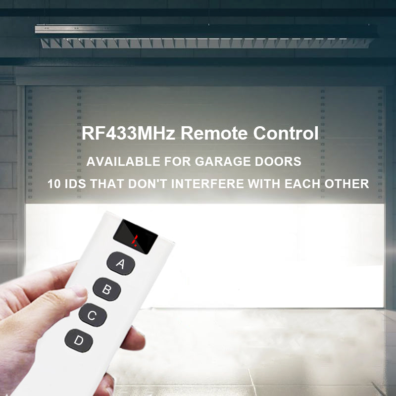 Wide Remote Control KT10id RF433Mhz EV1527 Remote control 10 in 1 Built-in 10 sets of remo ...