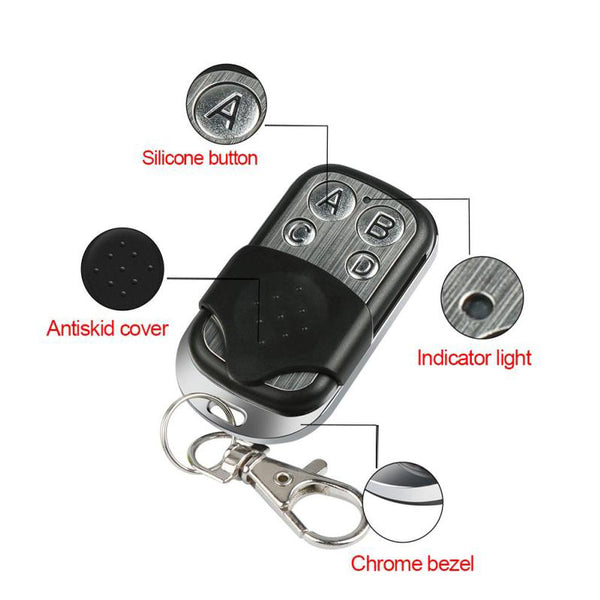 KT01-KG 2 button remote control 1527 CODE 433mhz RF Remote Control EV1527 Learning code 433mhz wireless transmitter included Battery