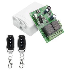 thumbnail image 2 of Diymore 433MHz 220V 2-Channel Wireless RF Relay Remote Control Switch Receiver 10A 2 of 4