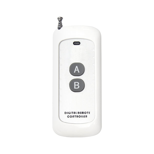 QIACHIP KT1002 | 433MHz 2 Button EV1527 Code Remote Control | RF Transmitter Wireless Key for Smart Home Garage Door Opener