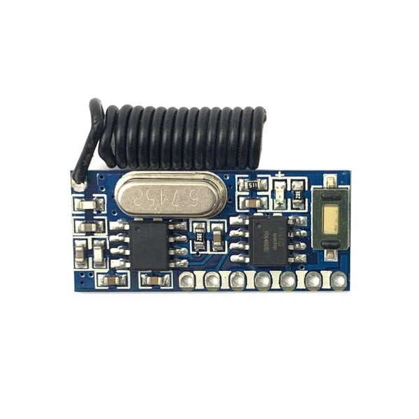 QIACHIP RX480E-4 4CH without Pin 4 Channel RF Wireless receiver Module ( without Pin) 433Mhz 1527 Learning Encoding Module For Light Relay Motor