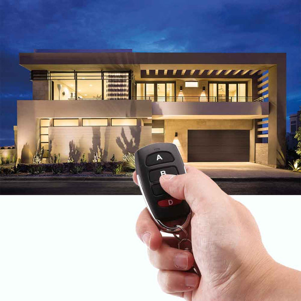 Qiachip 4 buttons RF 433MHz 1527 learning code  Remote Control Duplicator Gate Garage Door Opener KT16