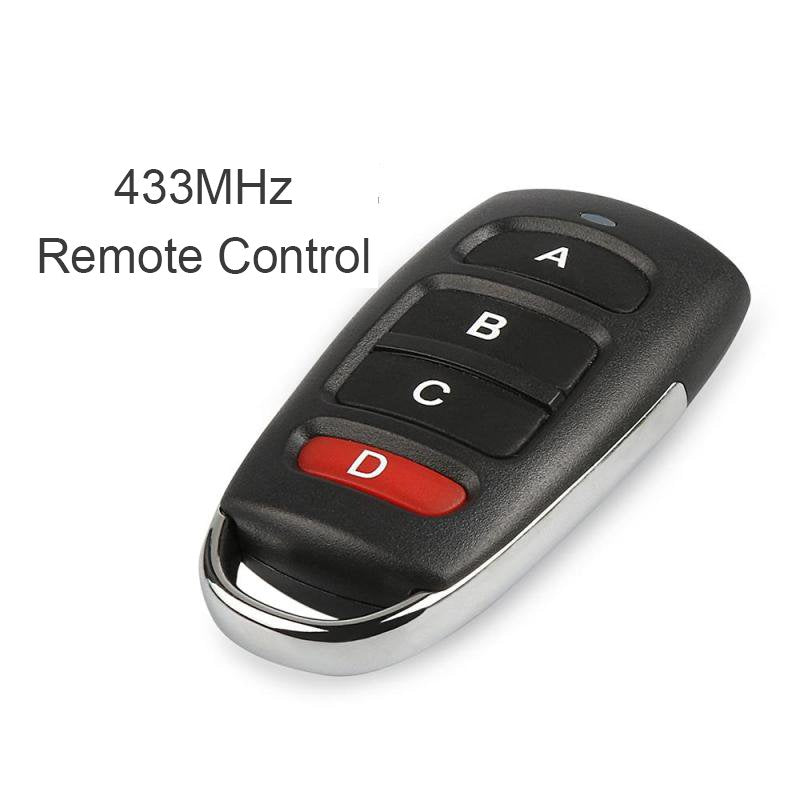 Qiachip 4 buttons RF 433MHz 1527 learning code  Remote Control Duplicator Gate Garage Door Opener KT16