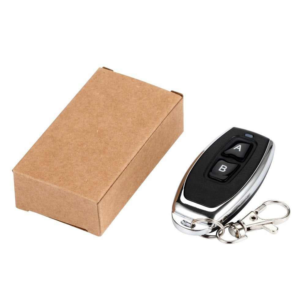 QIACHIP Mini Wireless Remote Control Switch 12V 3.7V 5V 24V Micro RF Receiver Small Module Led Lamp Lights switches & 433Mhz Transmitter   QA-R-011&WP8601/KT05-AB