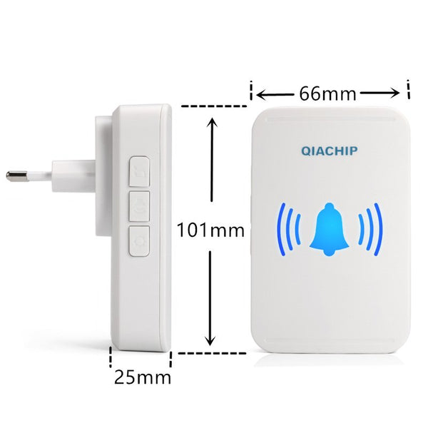 Qiachip Wireless Doorbell No Battery Required