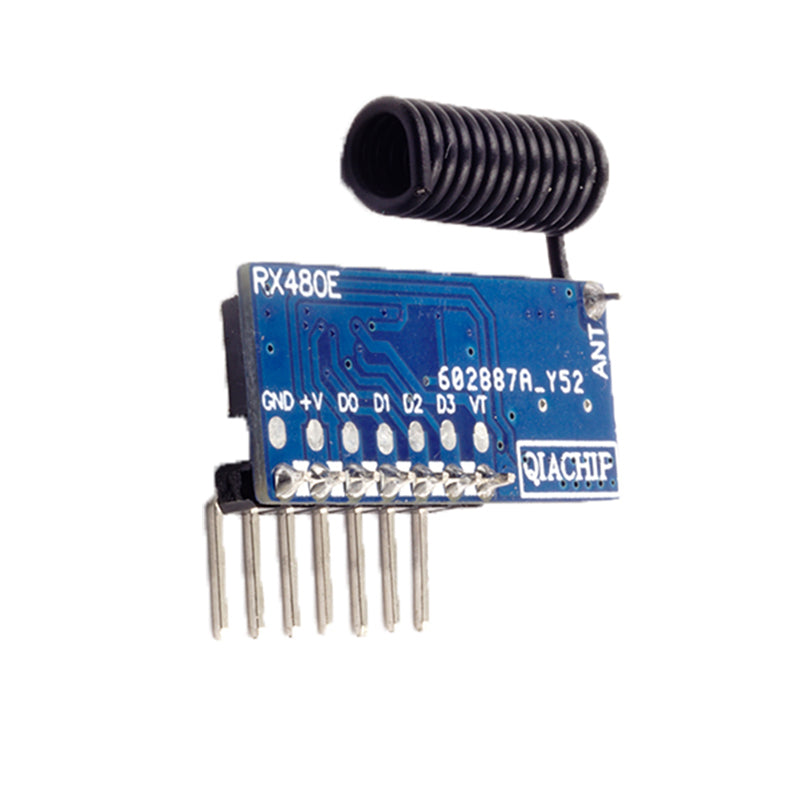 Module Rx480e Rf 433mhz RF 433mhz Wireless Remote Control Switch EV1527 Module – QIACHIP