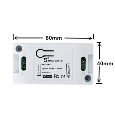 QIACHIP 433 Mhz Wireless RF receiver remote control Switches 220V Home Automation KR2201D