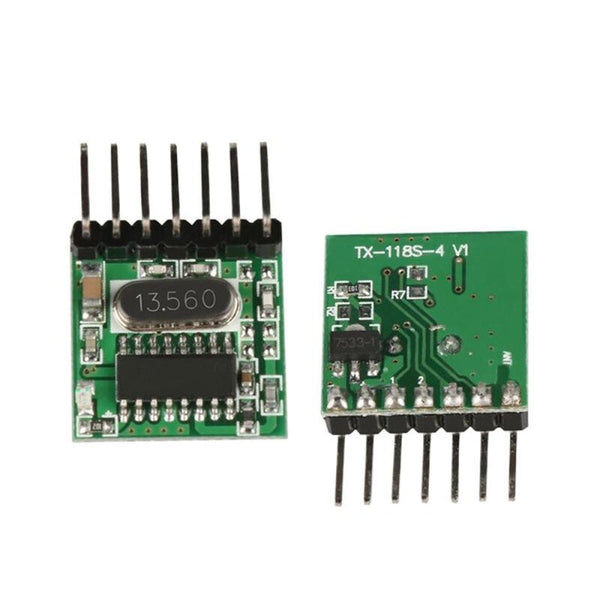 Qiachip TX118SA-4 ASK RF Transmitter Module Remote Control 1527 Encoding For Arduino Module DIY 433MHz