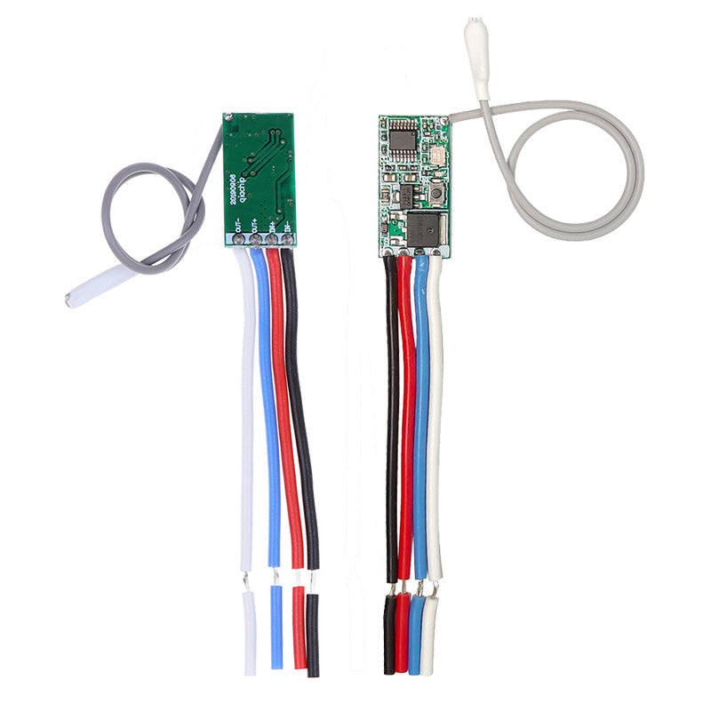 QIACHIP Interrupteur relais sans fil 433 MHz DC 3,7 V 5 V 12