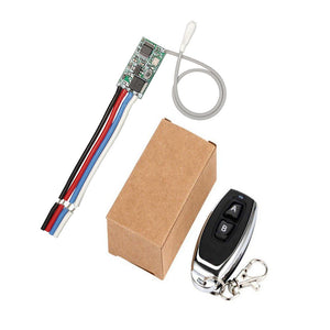 Compact Wireless Light Switch Transmitter + Receiver for Lamp RF Remote  Control