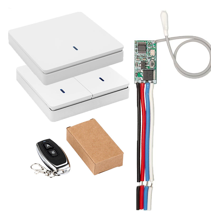 Wireless light switch for lamp clearance