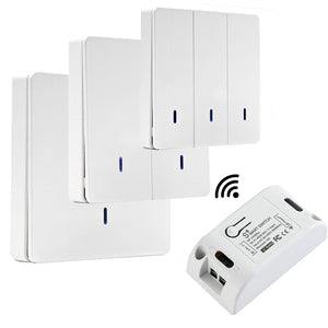 QIACHIP Mini Wireless Remote Control Switch 12V 3.7V 5V 24V Micro RF R
